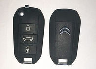 3 Tombol Car Remote Key Part 2013DJ0113 Citroen Car Key Untuk Citroen C4 Cactus