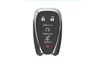 Fob Kunci Chevrolet Plastik Hitam Dengan Logo FCC ID HYQ4EA 5 Tombol