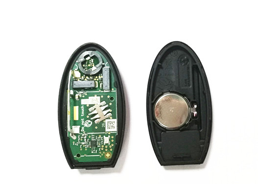 Qashqai / X-Trail Nissan Remote Key 3 Tombol S180144104 Untuk Membuka Pintu Mobil
