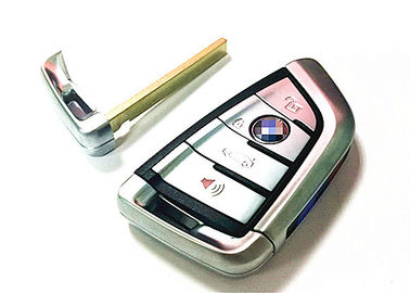 Beli Perak BMW Car Key Remote Shell 4 Button 434MHz 9367398-01 Untuk BMW X5 / X6 pembuatan online