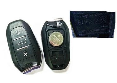 Beli CE0682 Keyless Entry Fob / Peugeot Remote Key 2011DJ1873 433 MHZ Dengan Blade Valeo A01TAB pembuatan online