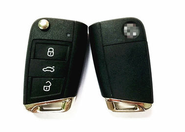Beli 3 Tombol Flip Remote Car Fob Case, VW Golf Car Key 5G6 959 753 AB online manufacture