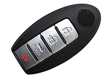 Beli BLACK Color Nissan Spare Key 4 Button 315 MHz TWB1U852 Untuk Pintu Mobil Ular pembuatan online