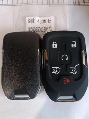 Beli 5+1 Button HYQ4EA 13529633 46E Chip 433MHz Car Remote Key untuk Chevrolet Suburban Tahoe pembuatan online