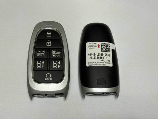 Beli 433 MHz 7 Tombol 95440-L1500 Hyundai Smart Key Fob untuk Sonata 2019-2023 pembuatan online