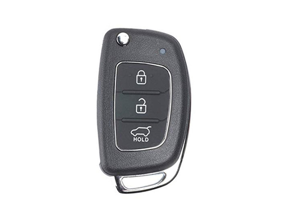 Beli Chip 4D60 80BIT Hyundai Flip Remote Key Fob 3 Tombol 433 Mhz online manufacture