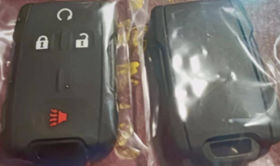 315Mhz 3 + 1 tombol M3N-32337100 Kunci Remote untuk Chevrolet/GMC
