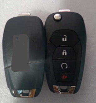 315Mhz 3 + 1 Tombol 46 Chip LXP-T003 13530752 Kunci Remote Flip untuk Chevrolet Sonic