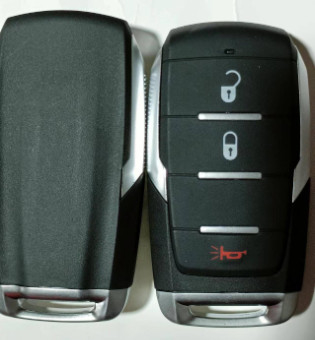 433Mhz 2 + 1 Button Chip 4A OHT-4882056 Smart Key Untuk Dodge Ram 1500 Pickup