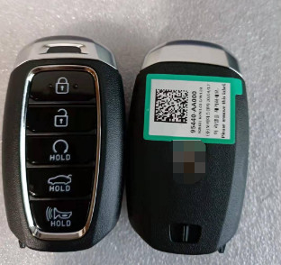 433MHz 5 Tombol Kunci Mobil PN 95440-AA000 Chip 6A Untuk Elantra Smart Hyundai