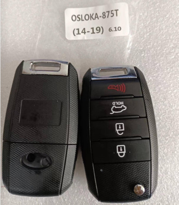 433MHz 3+1 tombol 95430-B2100 OSLOKA-875T tanpa chip Remote Key Untuk KIA Soul 2014-2019