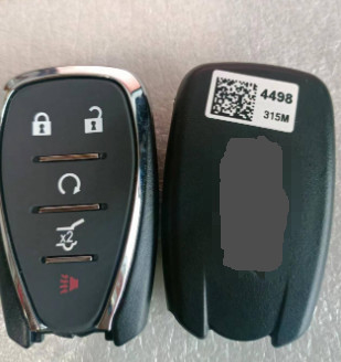 315Mhz HYQ4AA 4 + 1 tombol 13584498 46 Chip Smart Key Untuk Chevrolet Equinox