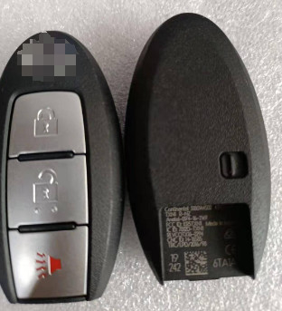 433Mhz S180144502 2 + 1 tombol 4A Chip KR5TXN1 Smart Key Untuk Nissan Kicks S Rogue Sport