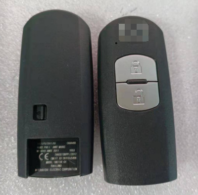 433 Mhz 2 tombol 49 Chip SKE13E-01 Smart Key Untuk Mazda 2 3 6 Mitsubishi System
