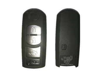 SKE13E-01 433 MHZ Mazda Car Key Warna Hitam Tombol Tombol Fob 3 Tombol Dengan Logo