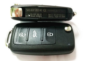 5K0 837 202 AD Car Remote Key 433 MHZ 3 TOMBOL VW Remote Start Key Fob