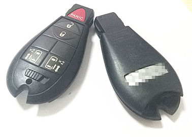 Bahan Plastik Dodge Challenger Kunci Fob / Tombol Remote Dodge Fob 433Mhz IYZ-C01C