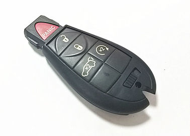 IYZ-C01C 433 MHZ Chrysler 300 Kunci Fob, Pengisi Daya Dodge Black Remote Mulai
