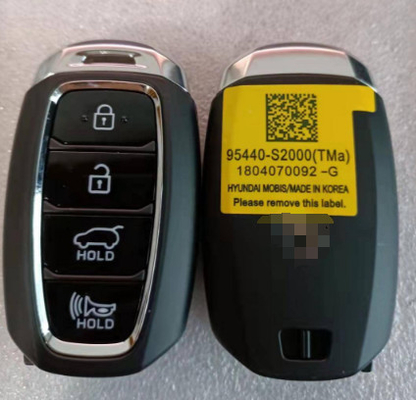 433Mhz 95440-S2000 4 tombol 47 Chip TQ8-FOB-4F19 Smart Key Untuk 2019- Hyundai Santa Fe