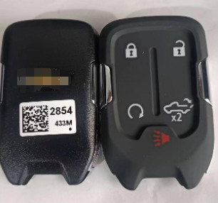 433Mhz 4 + 1 tombol 46 Chip HYQ1ES Smart Key Untuk Chevrolet Silverado GMC Sierra