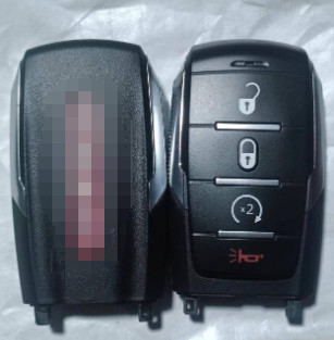433 MHz OHT-4882056 3 + 1 tombol 68291691AD 4A Chip Smart Key Untuk Dodge Ram 1500 Pickup