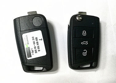 PN 5E0959753D 433 MHZ Chip ID 48 Skoda MK7 Remote Key Dengan Baterai CR2032