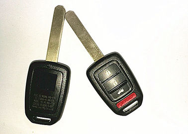 Black Honda Remote Key 3 + 1 Tombol FCC ID MLBHLIK6-1TA 433 MHZ 47 Chip