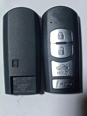 315 Mhz 4 Button 49 Chip WAZSKE13D02 Smart Key Untuk Mazda CX-5 Dengan Power Liftgate
