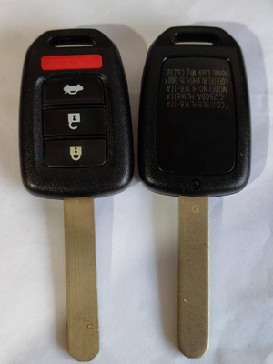 433Mhz 3+1 Button 47 Chip MLBHLIK6-1TA Key Remote Untuk Honda Civic 2017 - 2021