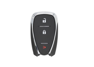 Bahan Plastik Fob Kunci Mobil Chevrolet 3 Tombol FCC HYQ4EA 433 Mhz OEM