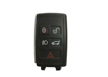 434MHz 5 Tombol Auto Key Fob / Land Rover Remote Key Plastik Warna Hitam