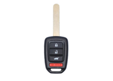 Hitam Honda Civic Remote Head Key FCC ID MLBHLIK6-1TA 4 Tombol 433 Mhz Bahan Plastik