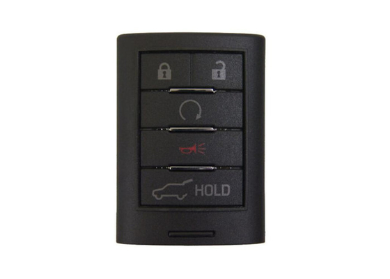 PN 22865375 Cadillac SRX Smart Car Remote Key Fob Dengan 5 Tombol